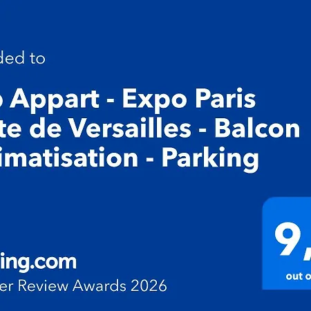 Pop - Expo Porte De Versailles - Balcon - Climatisation - Parking * Paris