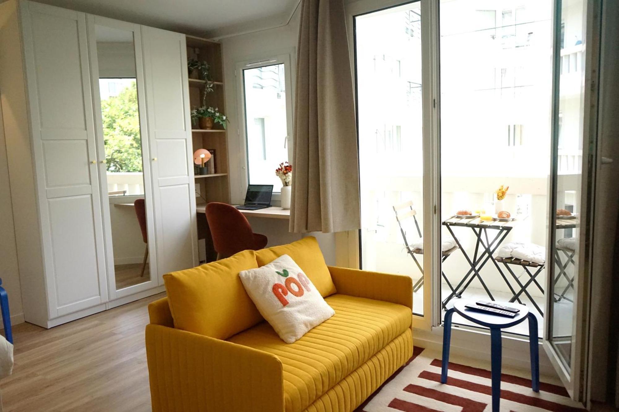 Apartment Pop - Expo Porte De Versailles - Balcon - Climatisation - Parking *